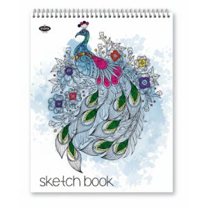 Vidya sketch book spiral A4